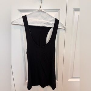 Black Sleeveless Women's Top